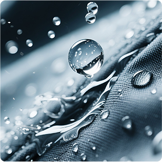 Belagt polyesterstof